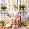 54-Pc Spring Flower Paper Cutouts – Double-Printed Flowers for Classroom, Bulletin Board & Spring Decor